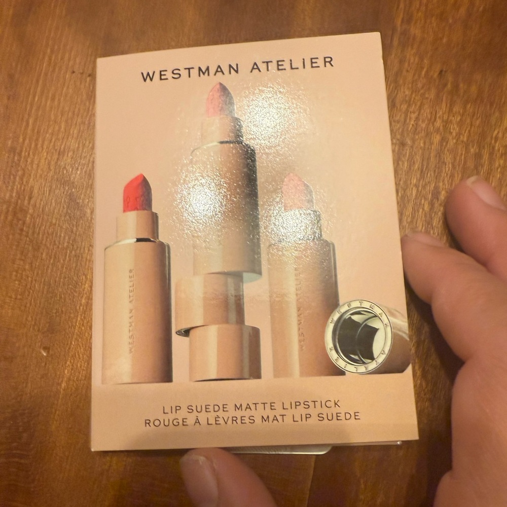 💙 4/$20 WESTMAN ATELIER LIP SUEDE MATTE LIPSTICK Sample Packet